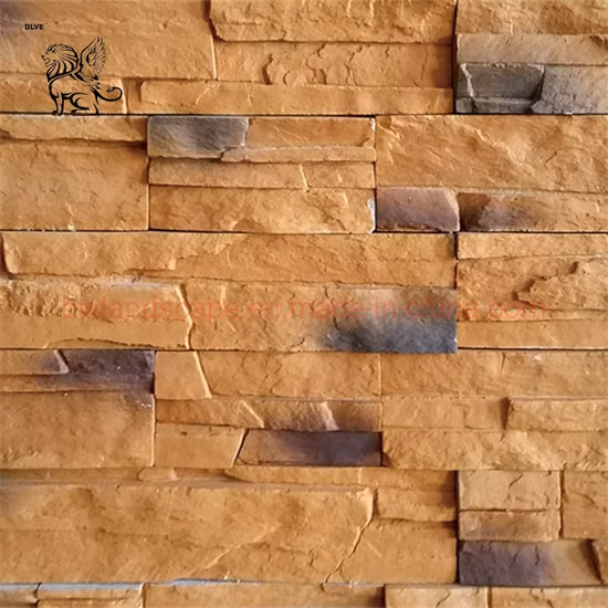 Ladrilhos de pedra natural por atacado de fábrica Cultura Painel de parede de pedra Pedra de cultura interna externa
